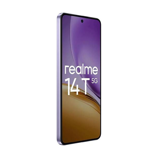 Смартфон Realme 14T 5G 12+256 RMX5078 12+256 фиолетовый фото 3