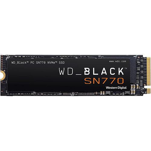 Твердотельный накопитель SSD 500 Gb M.2 2280 WD Black NVMe SN770 WDS500G3X0E PCIe фото 1