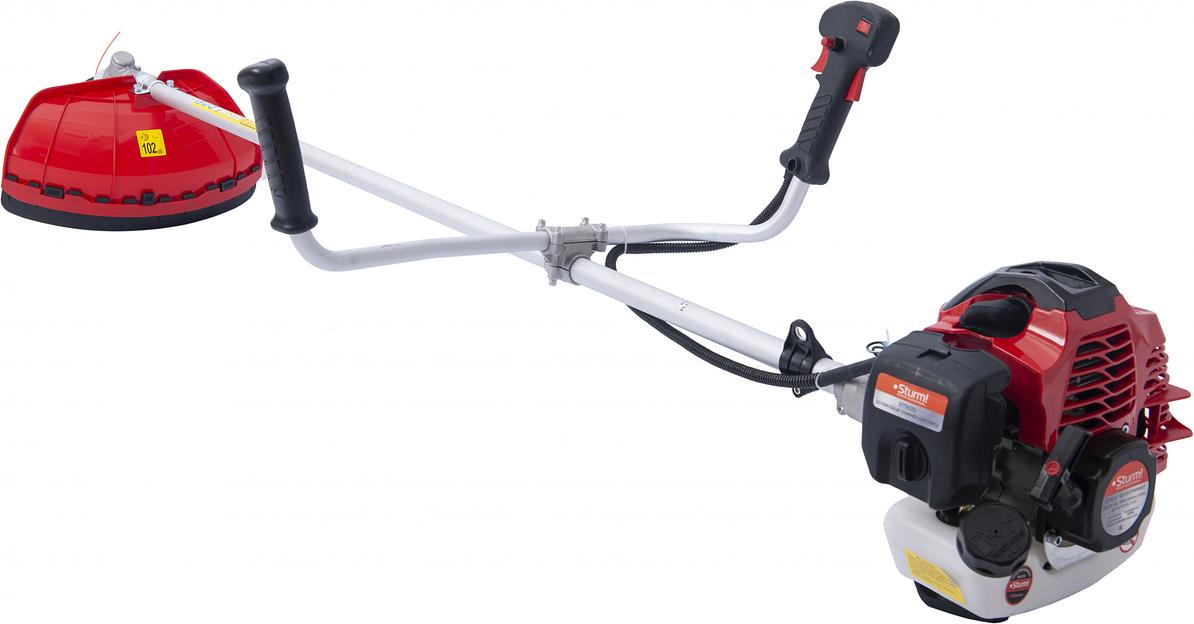 Триммер бензиновый Sturm! BT9533 1000Вт 1.36л.с. неразбор.штан. реж.эл.:леска/нож упак.:1шт. фото 2