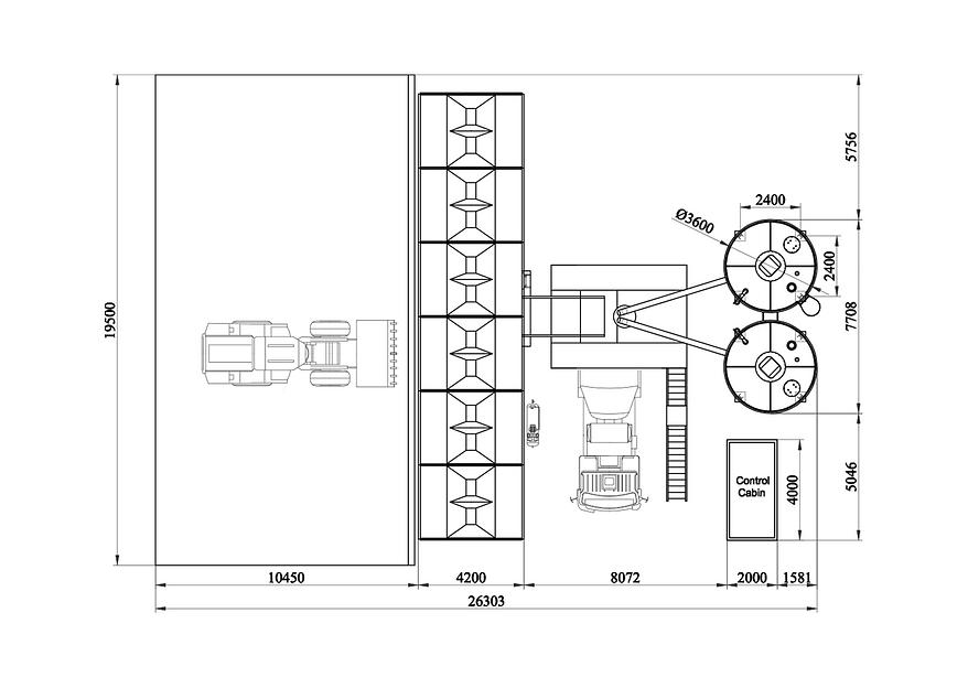 Стационарный бетонный завод ELKOMIX 60 фото 6