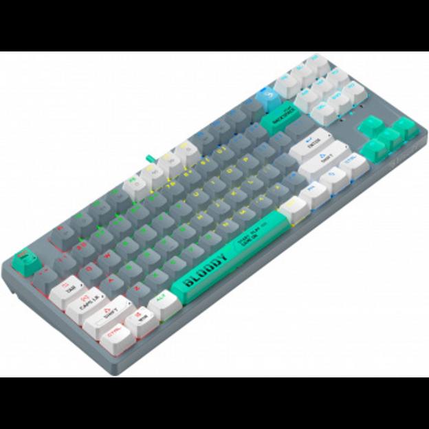 Клавиатура A4Tech Bloody S87 Energy механическая серый USB for gamer LED (S87 USB ENERGY ASH) фото 2