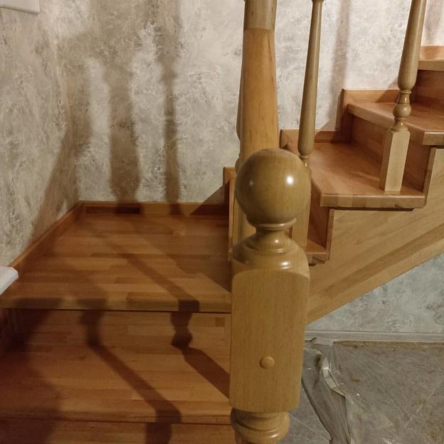 Деревянные лестницы в Самаре фото 4