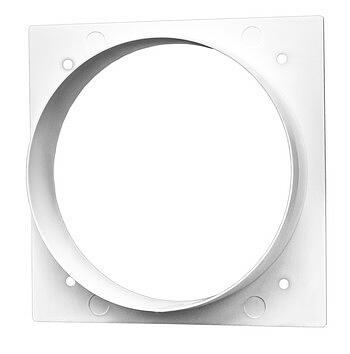 Накладки торцевые для круглых каналов с фланцем Эра Ф - 1111Ф10 - 113х113 - 100 мм фото 1