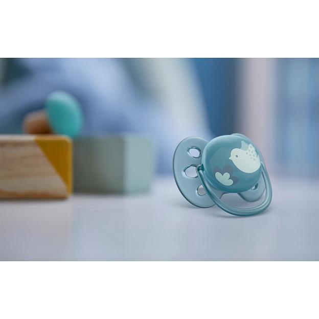 Пустышка ultra soft, птичка, 6-18 мес., 1 шт. Philips AVENT SCF092/04 фото 4