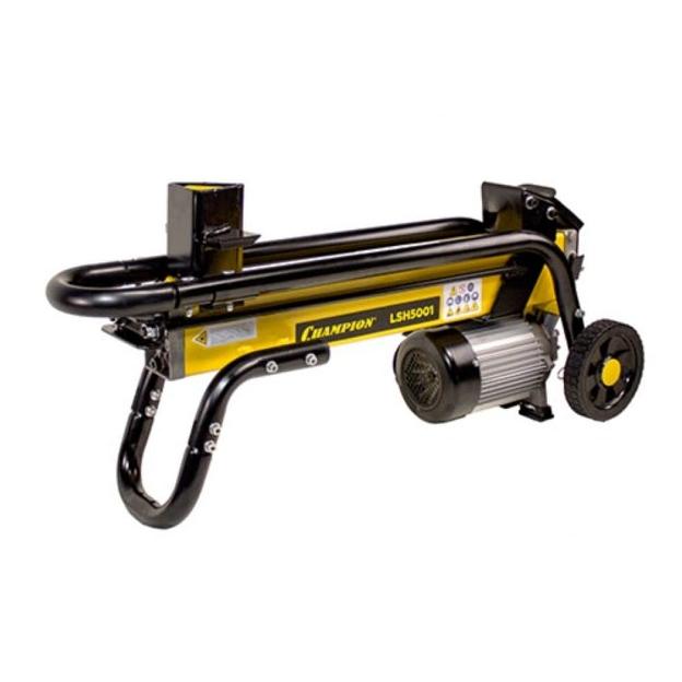 CHAMPION Дровокол LSH5001 { 2,2кВт 5тонн 45,4кг, +насадка для колки дров на 4 части } фото 1