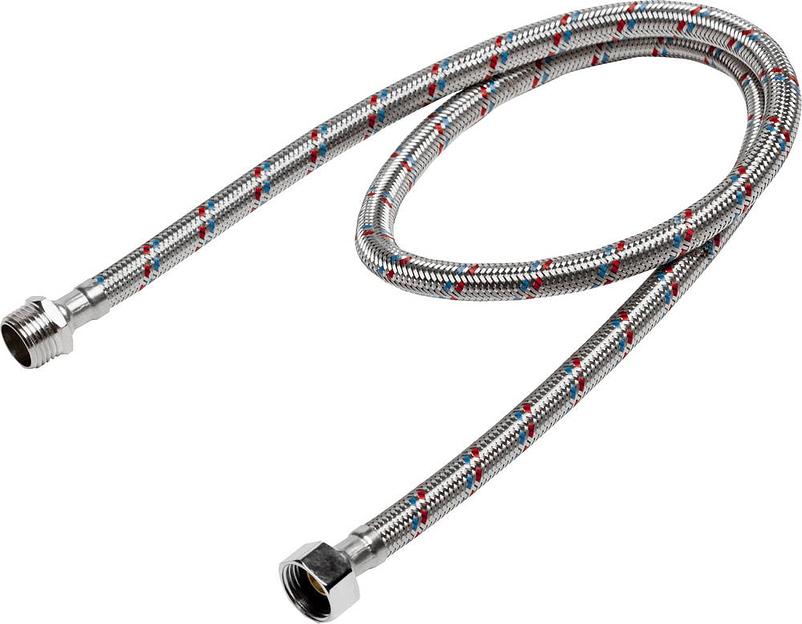 STAYER 1/2″, 1 м, гайка-штуцер, гибкая подводка для воды, Professional (51015-G/S-100) фото 1
