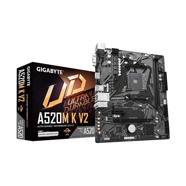 Материнская плата Gigabyte A520M K V2 фото 1