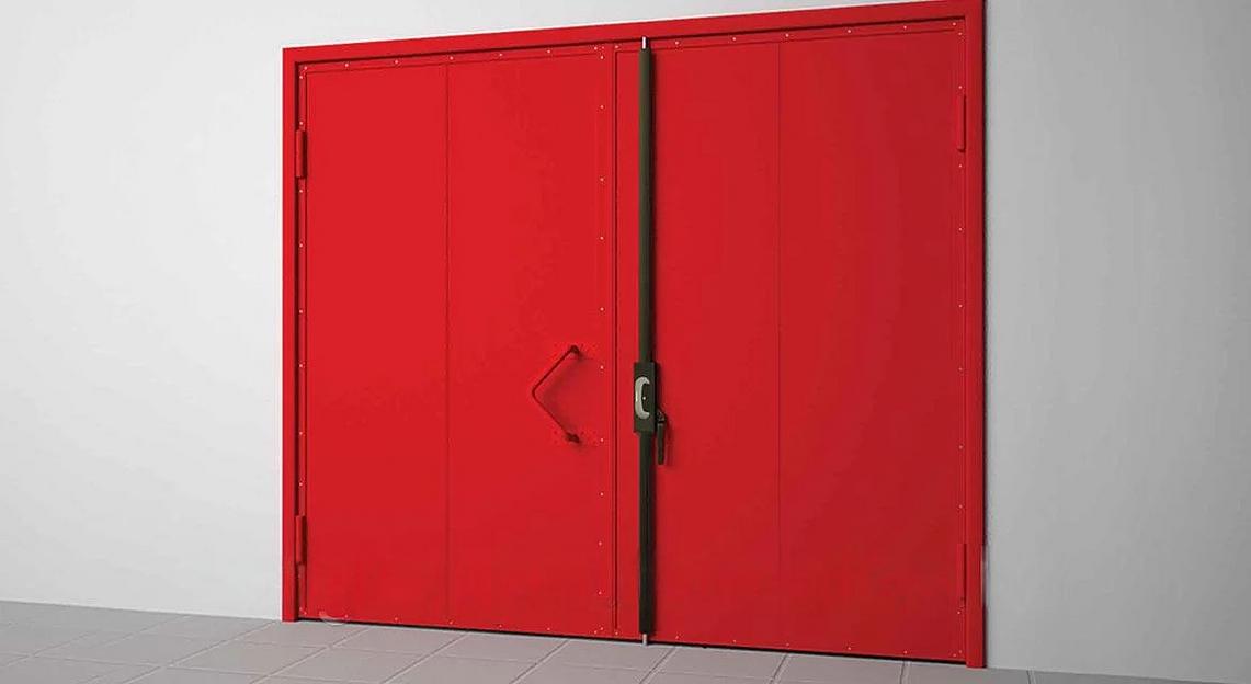 Противопожарные распашные ворота под заказ ОПТ фото 1