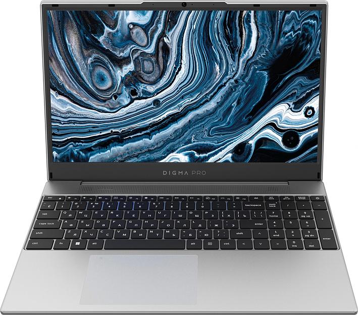Ноутбук 15.6" IPS FHD DIGMA Pro Breve silver (AMD Ryzen 7 5700U/16Gb/512Gb SSD/VGA int/W11Pro) (DN15R7-ADXW01) фото 1