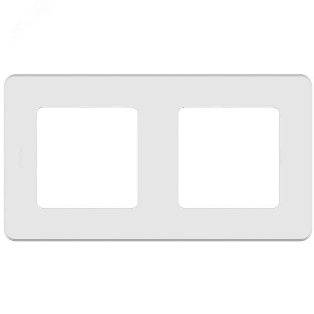 Legrand 673940 Рамка - 2 поста - INSPIRIA - белый фото 1