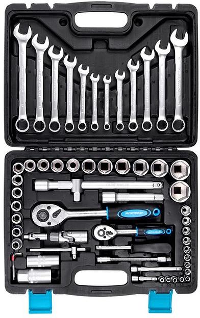 Набор инструментов Autovirazh AV-212061 61 предмет (жесткий кейс) фото 1