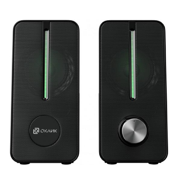 Oklick OK-120U 2.0 черный 6Вт фото 1