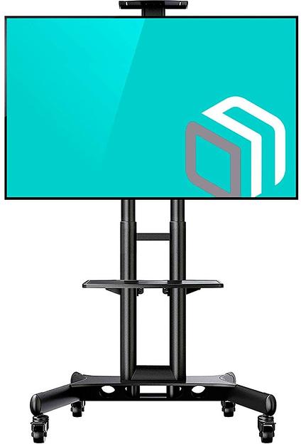 Подставка для телевизора Onkron TS1551 черный 40"-70" макс.60.5кг напольный мобильный фото 1