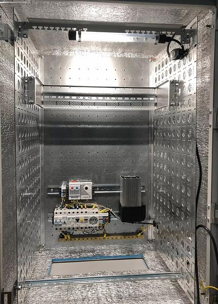 ЦМО Шкаф уличный всепогодный настенный укомплектованный 18U (Ш600 х Г500), комплектация T2-IP65 (ШТВ-Н-18.6.5-4ААА-Т2) фото 8