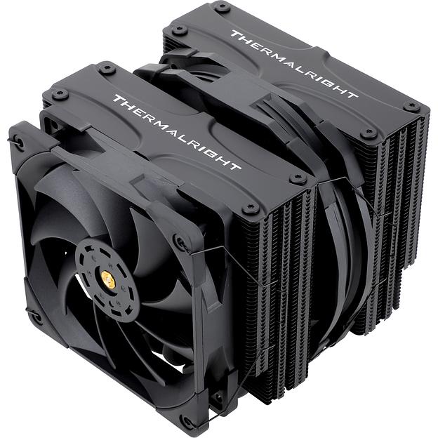 Устройство охлаждения(кулер) Thermalright Frost Commander 140 Black Soc-AM5/AM4/1151/1200/2066/2011/1700 4-pin 29.6dB Al+Cu 1000gr Ret фото 2