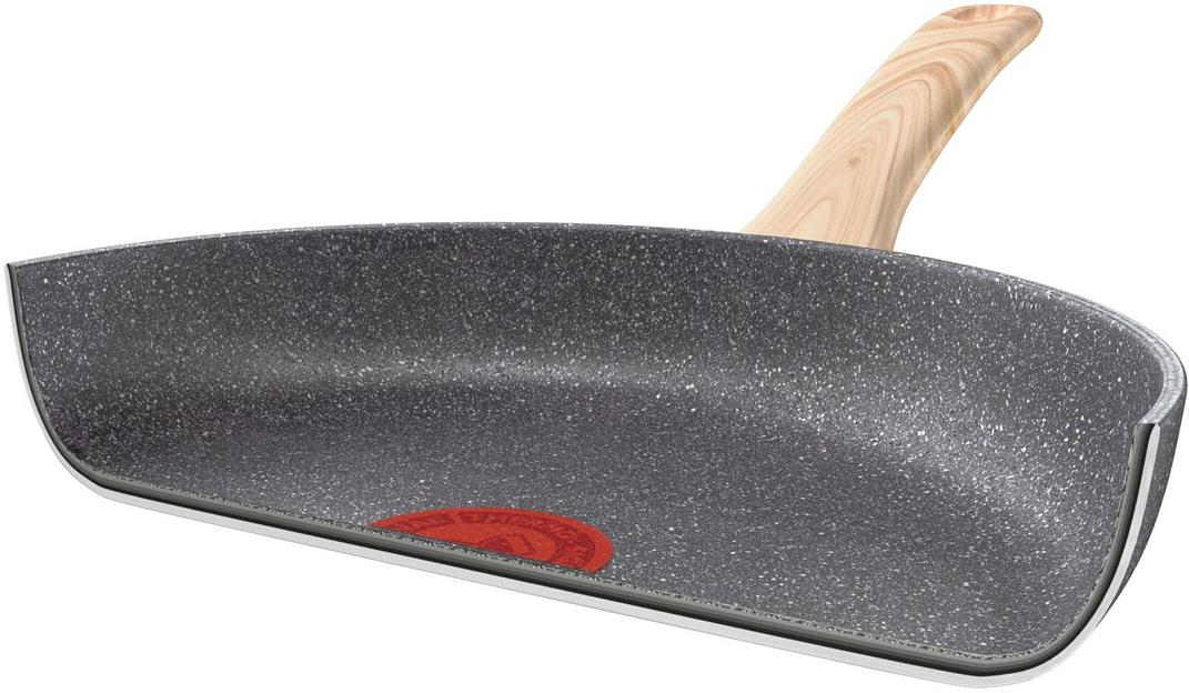 Сковорода Tefal Natural Force G2660772 круглая 30см покрытие: Mineralia+ non-stick ручка несъемная (без крышки) серый (2100118266) фото 6