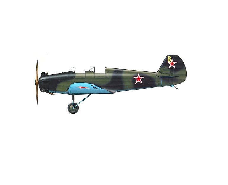 Макет учебно-тренировочного самолета УТ-2 фото 1