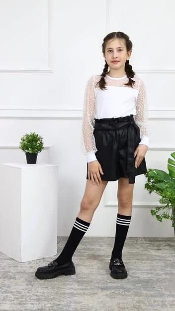 Джемпер «Бажена» белый опт фото 7