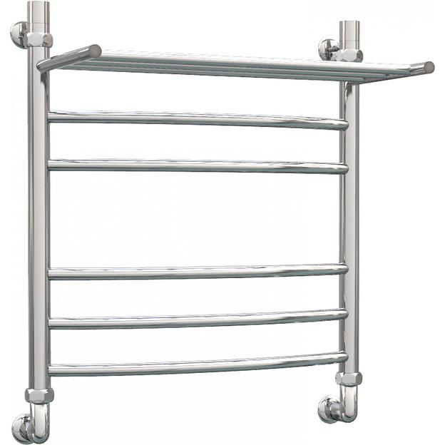 Полотенцесушитель водяной Роснерж Дуга L104110 60x60 с полкой групповой фото 1