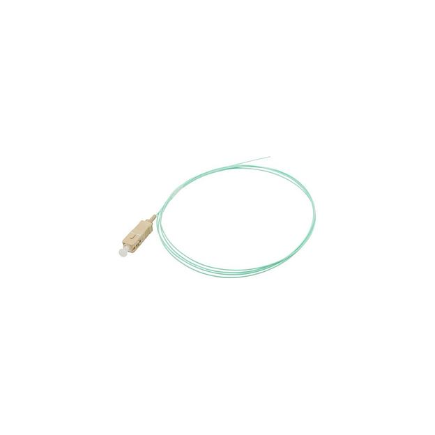 Пигтейл LanMaster 1.5 50/125 OM3 2м ПВХ белый [lan-pig-sc/om3-1.5] фото 1