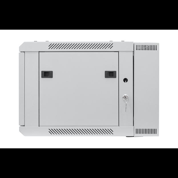 Шкаф телекоммуникационный настенный 9U, 600х550х500мм двухсекционный фото 7