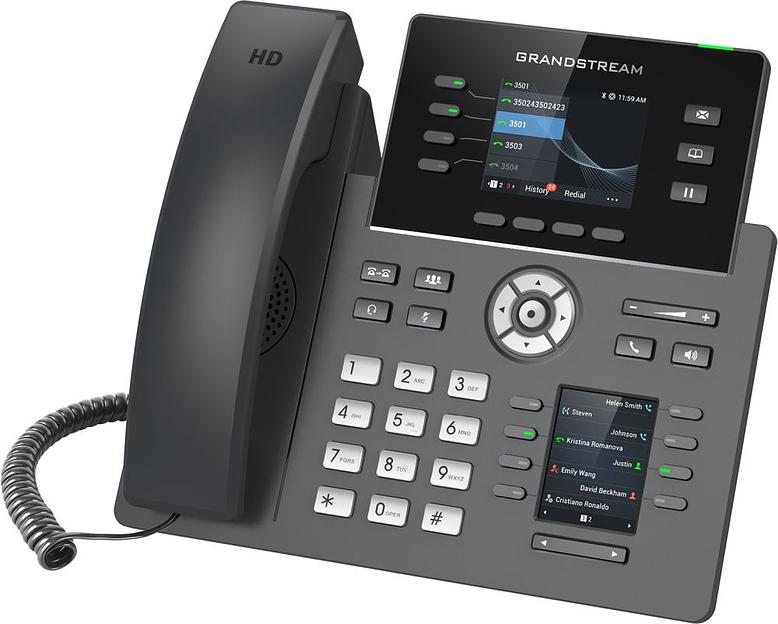 Телефон IP Grandstream GRP-2614 черный фото 2