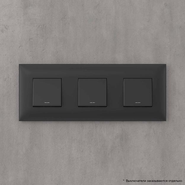 Avanti Рамка ARTLEBEDEV,, Черный матовый, 6 модулей фото 6