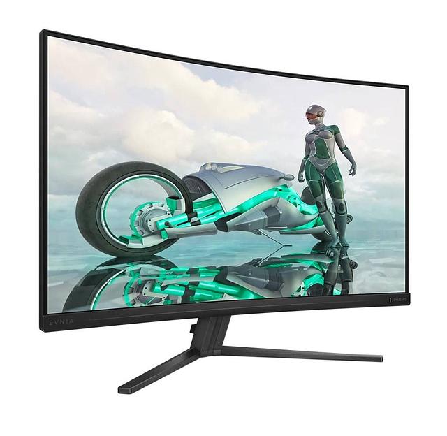 МОНИТОР 32" PHILIPS 32M2C3500L/00 Dark-Grey (VA, изогнутый, 2560x1440, 180Hz, 0.5 ms, 178°/178°, 300 cd/m, 3000:1,HDMI) фото 1