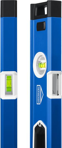 Мощный уровень ЗУБР 1000 мм с рукоятками и зеркальным глазком Эксперт фото 4