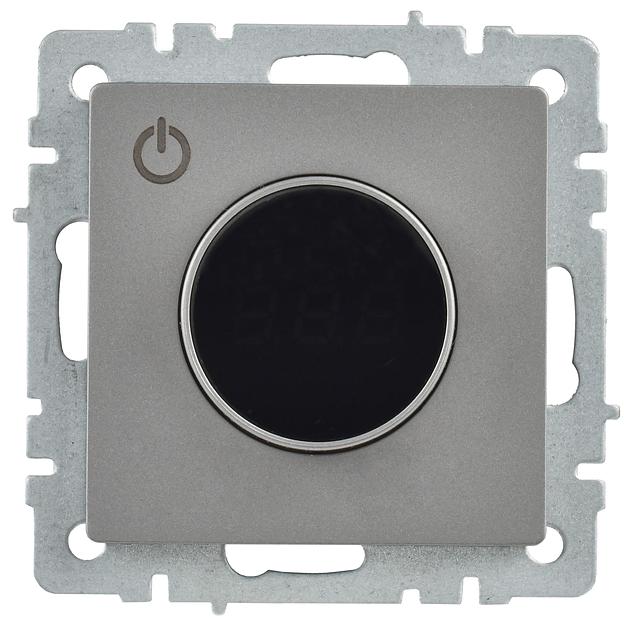 Термостат BRITE Термостат электронный с инд. ТС10-1-БрС сталь IEK фото 2