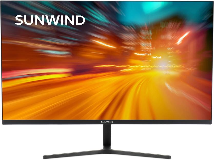 Монитор SunWind 27" SM-27FI401 черный IPS LED 1ms 16:9 HDMI матовая 250cd 178гр/178гр 1920x1080 180Hz FreeSync DP FHD 4.2кг фото 1