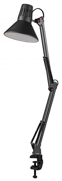 ЭРА C0041454 Настольный светильник N-121-E27-40W-BK черный {крепление на струбцине} фото 1