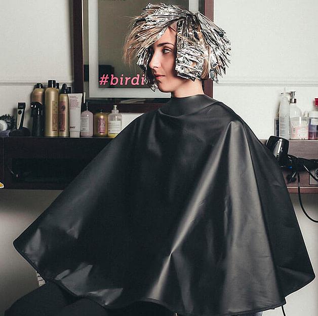 Neocape Кейп (накидка) для окрашивания S/M Wash & Color black опт фото 2