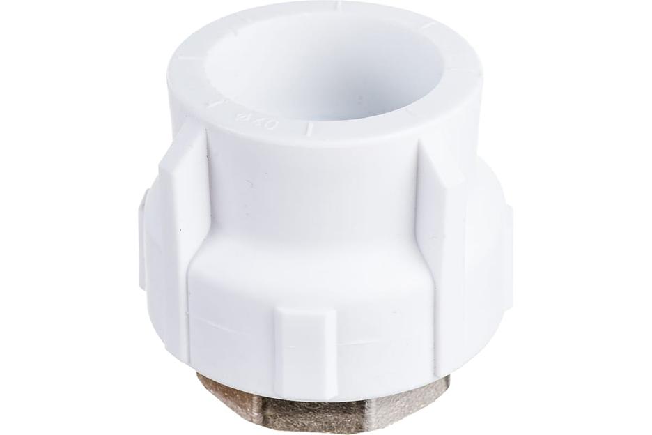 Муфта полипропиленовая PPR комбинированная ВР под ключ 32х1' фото 1