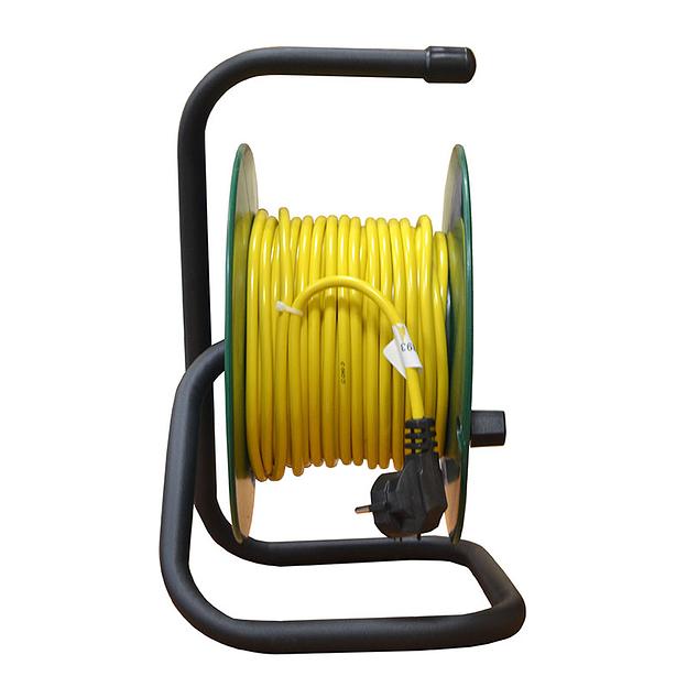 Удлинитель ТМ Союз силовой на катушке с 4 гнезда 3500 Вт с заземлением 40м фото 3