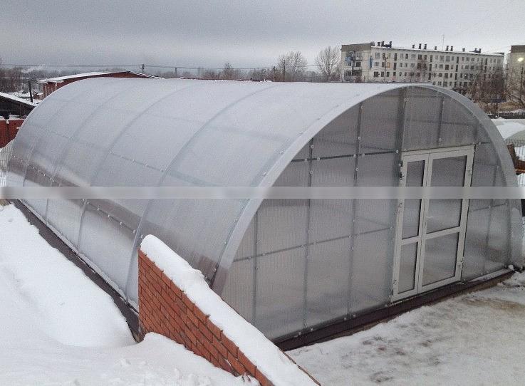 Каркас теплицы «Фермер», ширина 5.6 м фото 1