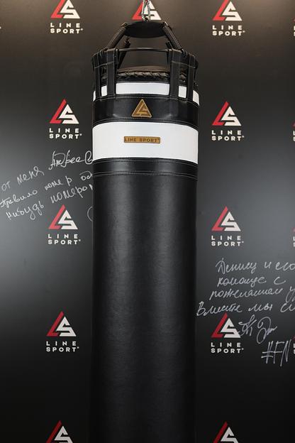 Боксёрский мешок из премиальной кожи Line Sport 60 кг, 120/45 см ОПТ фото 1