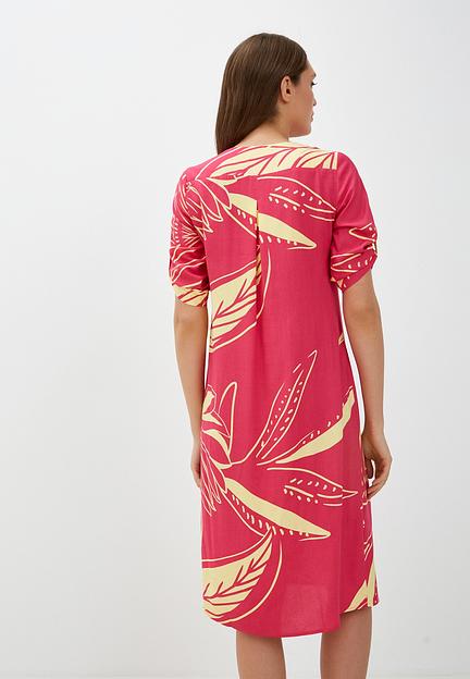 Повседневное платье фуксия Elit by Ter-Hakobyan опт фото 3