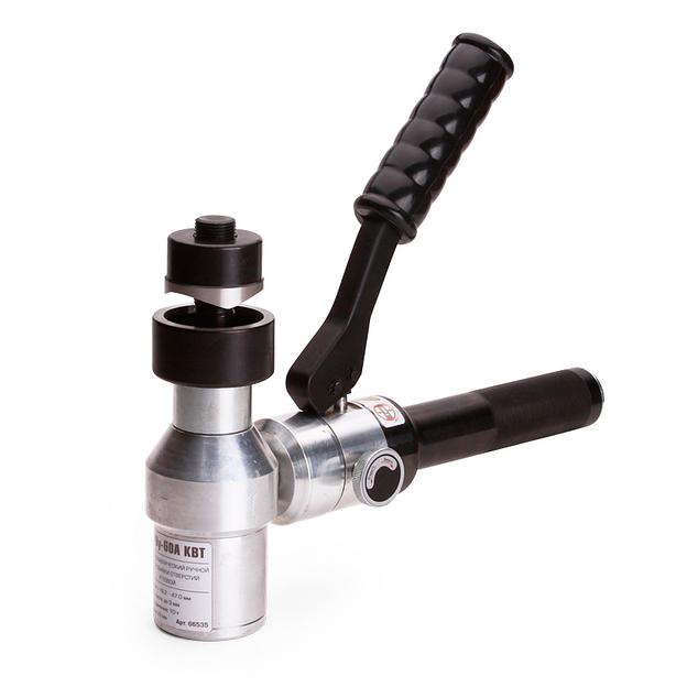 Пресс гидравлический ручной для пробивки отв. угловой ПГРОу-60А комплект фото 2