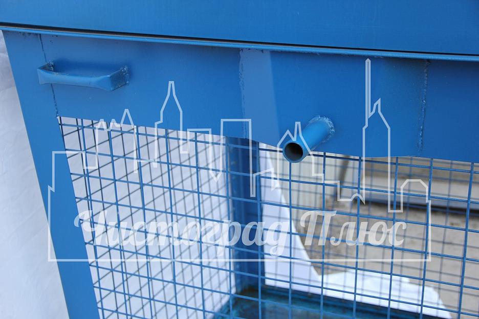 Сетчатый контейнер для РСО с колесами 0,8 куб. м фото 7