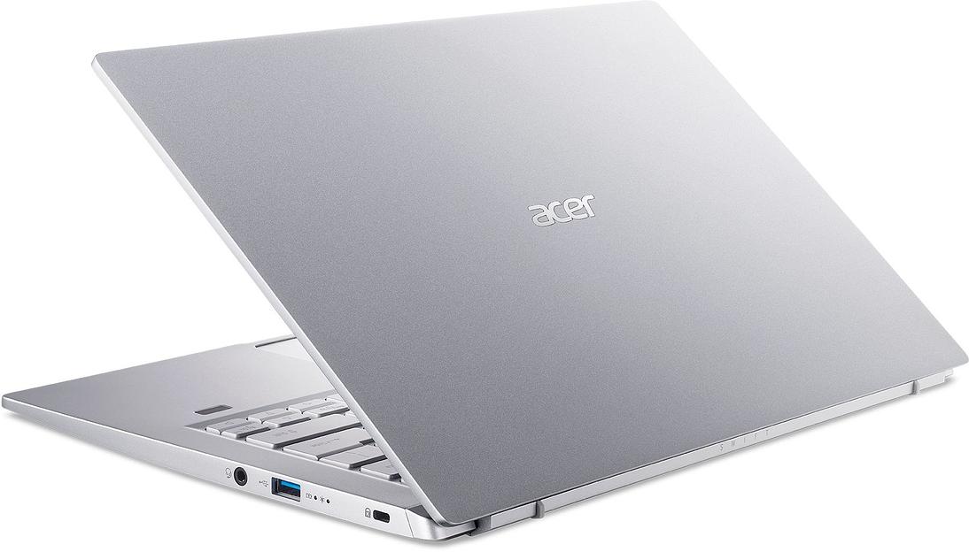 Ультрабук Acer Swift 3 SF314-43-R16V Ryzen 5 5500U 8Gb SSD512Gb AMD Radeon 14" IPS FHD (1920x1080) Eshell silver WiFi BT Cam фото 5