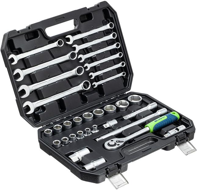 Набор инструментов Сибртех 13393 32 предмета (жесткий кейс) фото 1