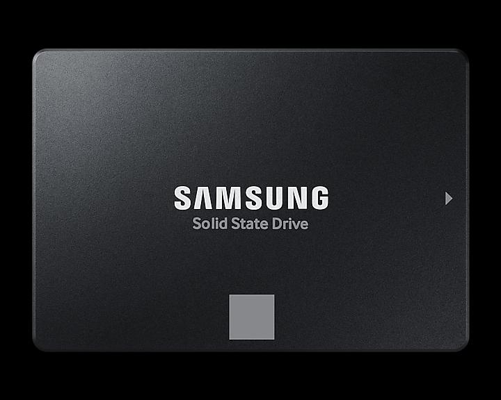 SSD Samsung 870 EVO 1Тб, 2.5", SATA3, Retail, MLC, Чтение:560мб/с, Запись:530мб/с (MZ-77E1T0BW) фото 1