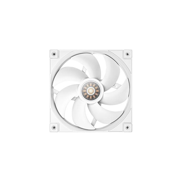 Вентилятор DeepCool FT14 140мм, 4-pin, 1650об/мин, 25.1 дБ, белый, Ret [r-ft14-whwpn1-g] фото 1