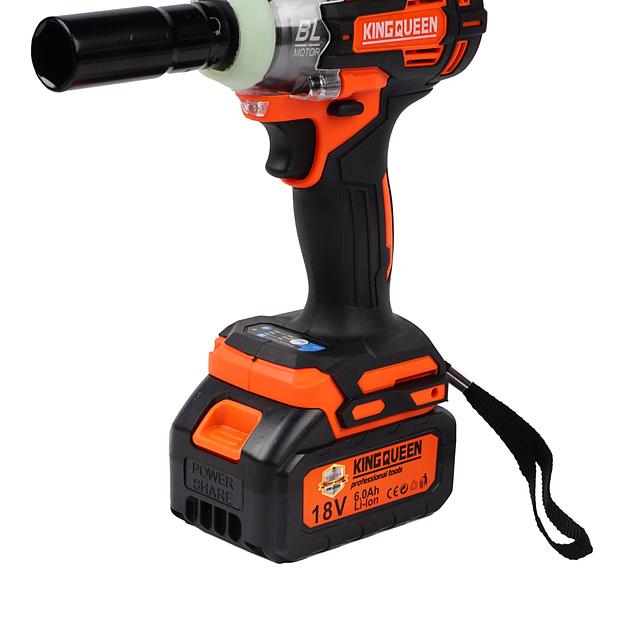 Гайковерт KINGQUEEN АКБ 320 N/m KQ286 фото 7