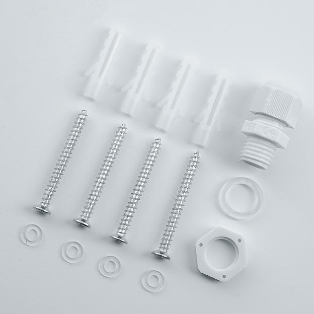 Светильник аварийный светодиодный LEDх20 3ч универсальный IP54 с наклейкой ВЫХОД фото 4