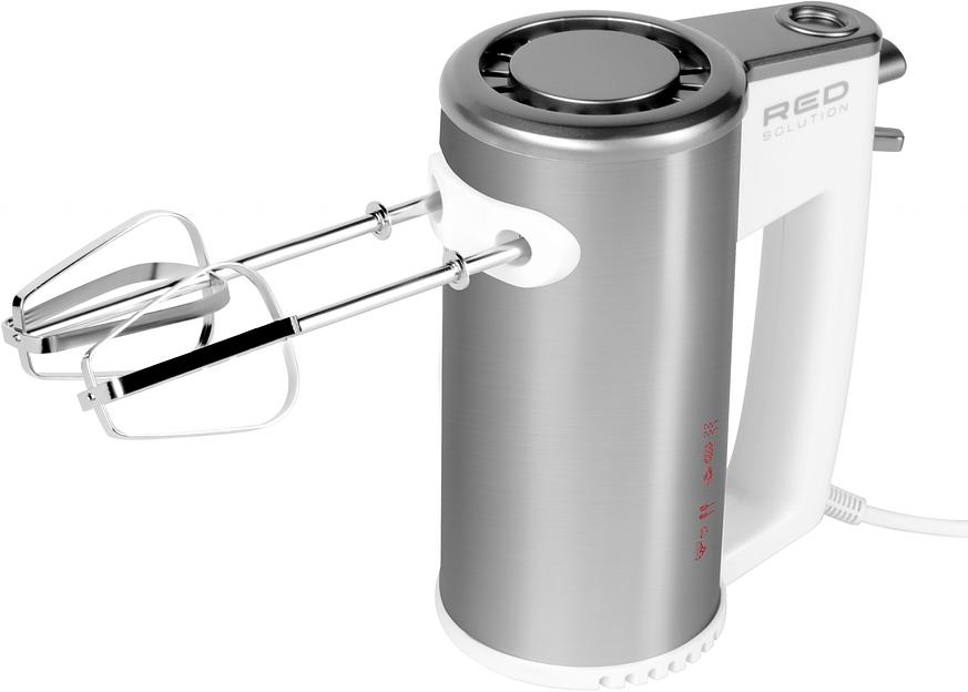 Миксер ручной Red Solution RHM-M2108 500Вт белый/серебристый фото 3