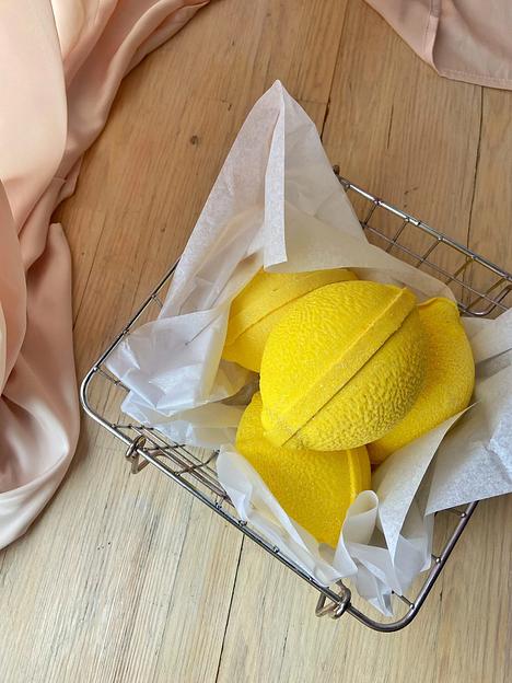 Бомбочка для ванны Bliss you «Лимон» 6 см ОПТ фото 1