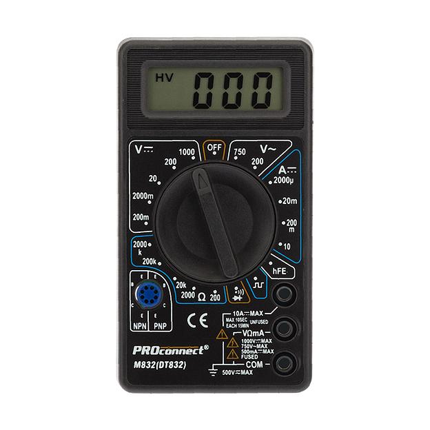 Proconnect (13-3013) Портативный мультиметр M838(DT838) фото 1