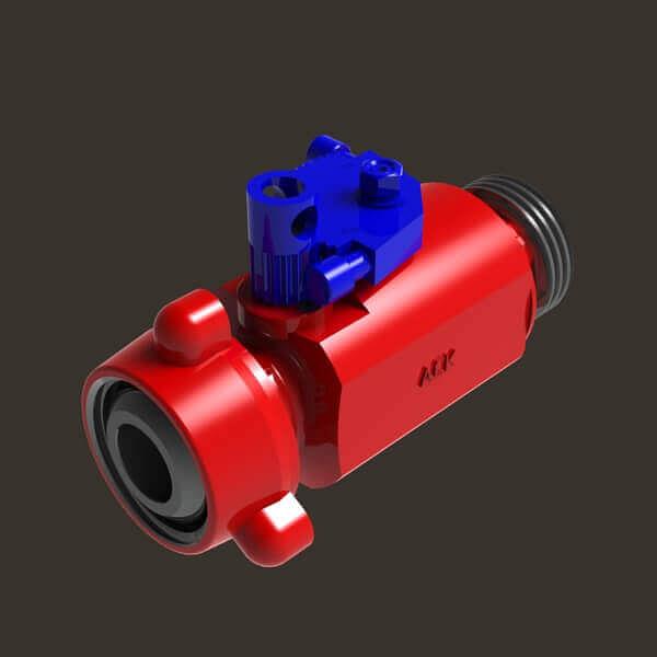 Кран шаровый АСК 50.70.000-05А фото 1